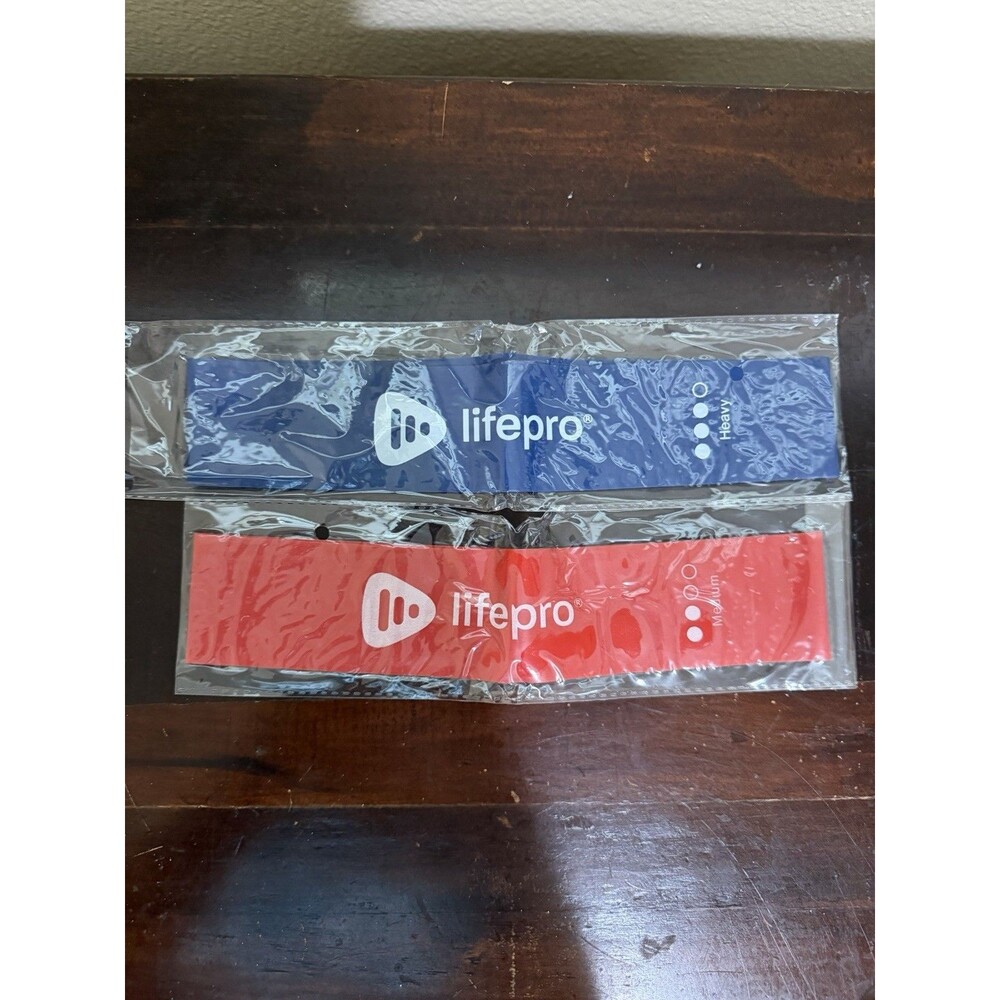 Vibration Plate Lifepro Exercise Resistance Bands - Heavy And Medium Bands Only